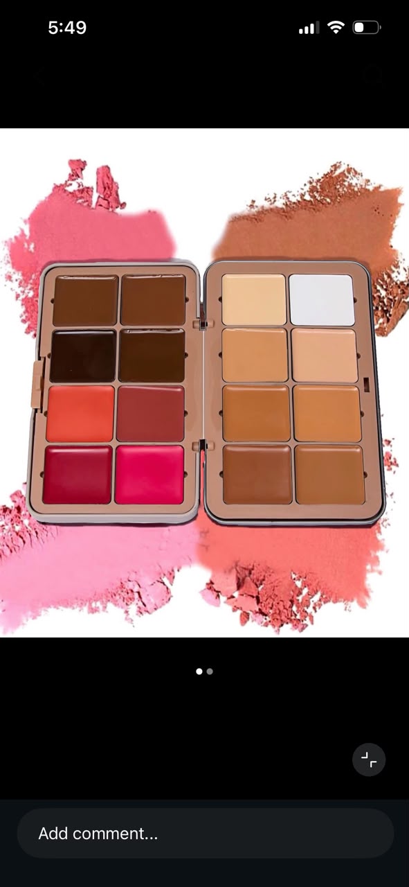 Zikel lip and concealer palette