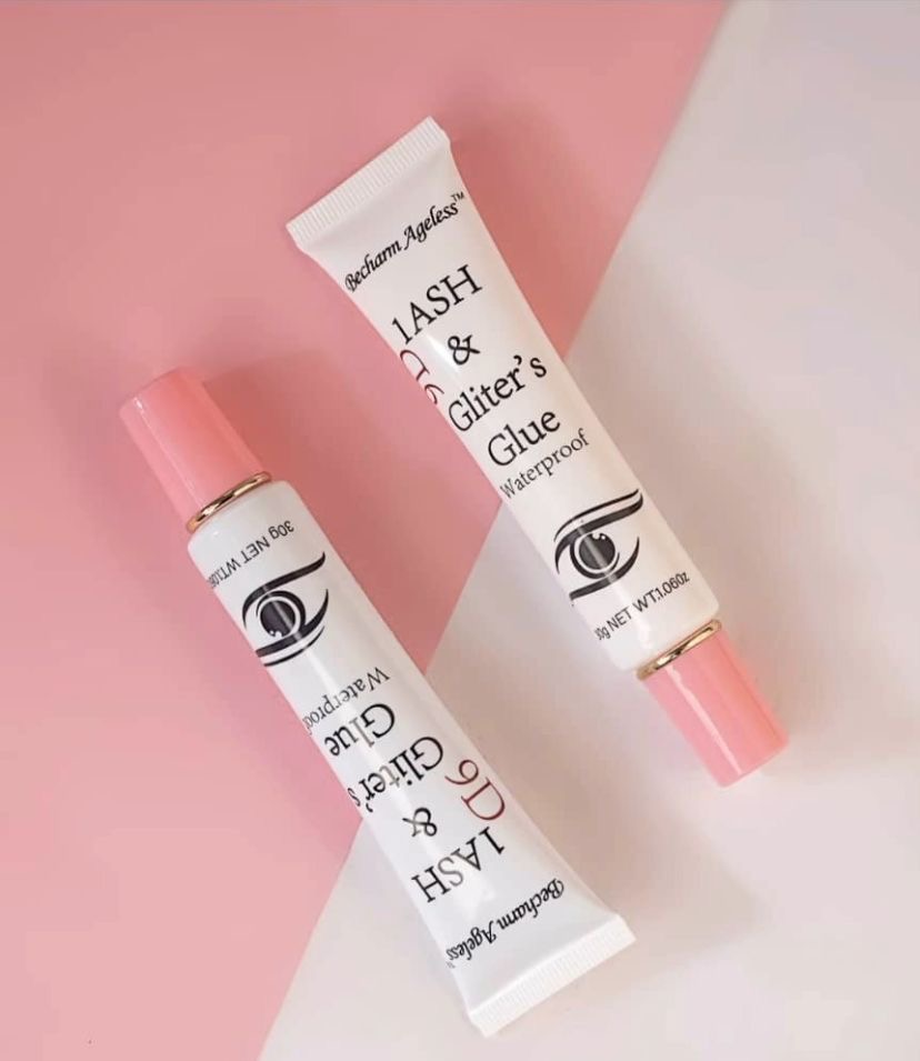 Becharm ageless lash and glitters glue