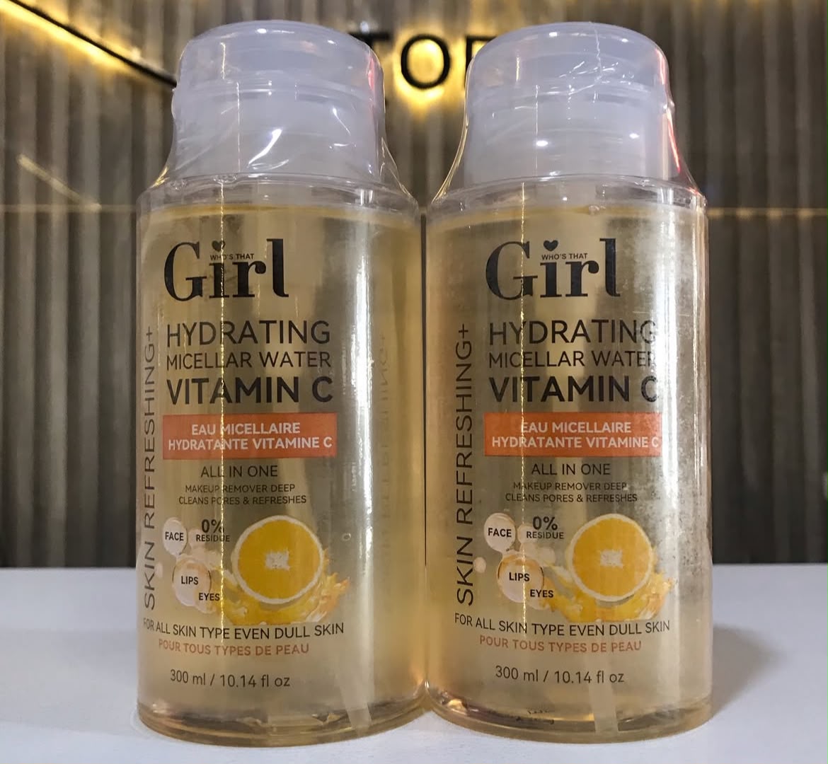 Girl micellar water 