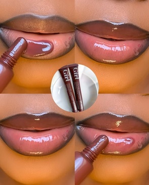 Girl lipgloss